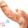 D008- (7.2'')Male torso TPE Shemale Auto Vibrating Dildo cheap sex toy 100% Genuine